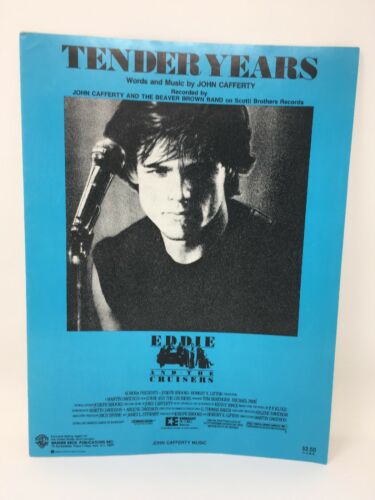 Tender Years Eddie and the Cruisers Sheet Music 1984