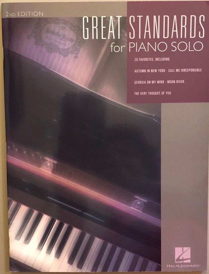 GREAT STANDARDS for PIANO SOLO, 2nd Edition, 20 Favorites  by Hal Leonard