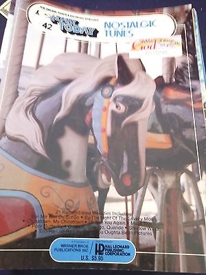 Nostalgic Tunes-EZ Play No. 42 Organ Piano Electronic Keyboard Song Book