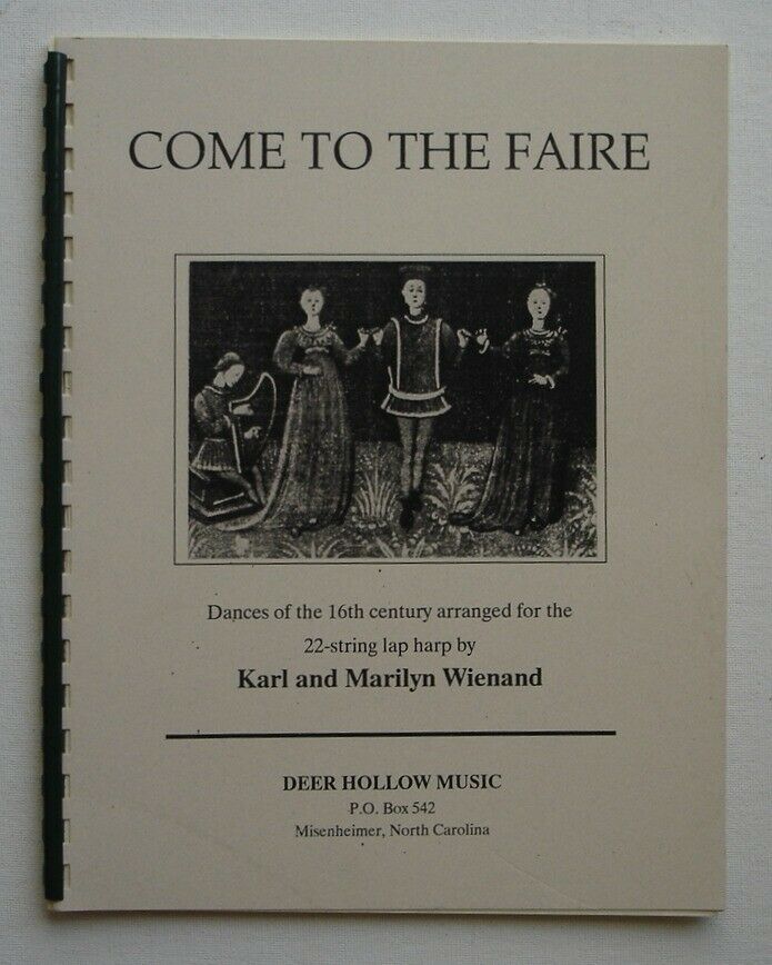 Come to the Faire, 16th Century Dance for Lap Harp, Karl & Marilyn Wienand