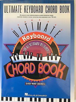 KEYBOARD CHORD BOOK ULTIMATE sheet music songbook jazz piano et.al.