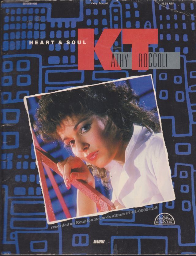 Kathy Roccoli Heart & Soul songbook Christian