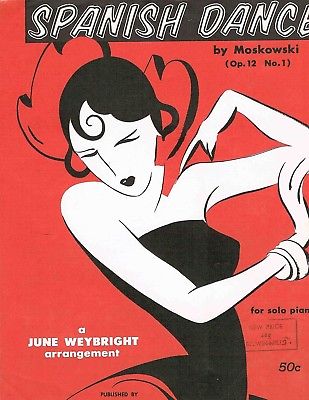 Sheet Music - Spanish Dance