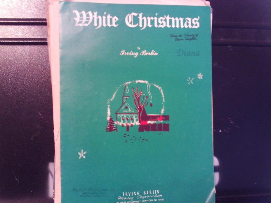 Irving Berlin: White Christmas,  voice - piano (Berlin)