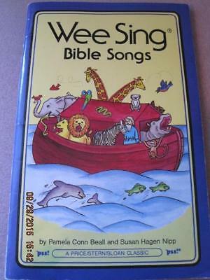 WEE SING BIBLE SONGS SC Children's Christian Song Book 1987 64 page VG++