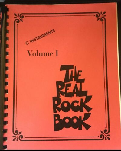 The Real Rock Book Volume 1 For C Instruments