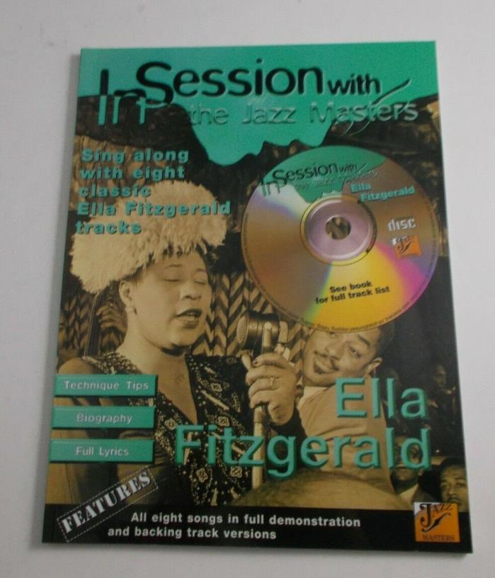 * in session with the JAZZ MASTERS-Ella fitzgerald -SONGBOOK-INSTRUCTIONAL-W/cd-