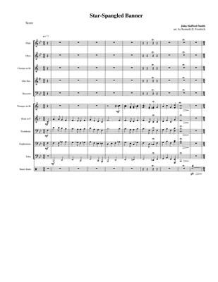 Star Spangled Banner - special band arrangement