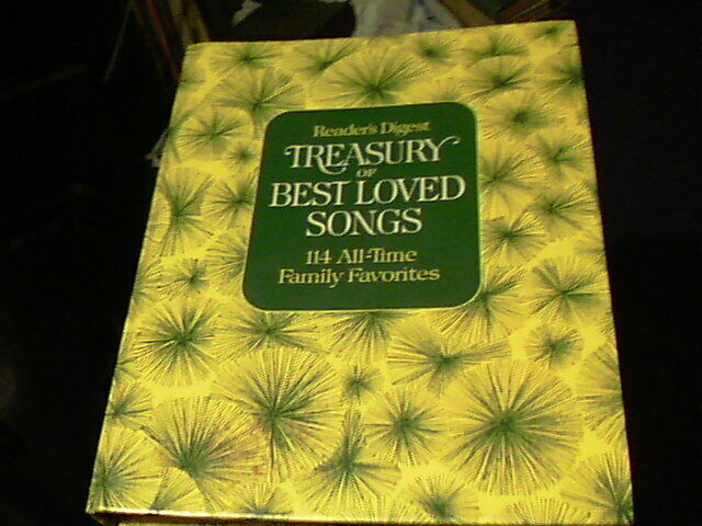 Reader's Digest Treasury of Best Loved Songs 114 all-time family favorites 1972