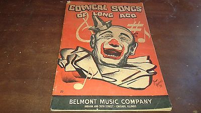 Belmont Music Company- Comical Songs of Long Ago 1938 - 14 Songs