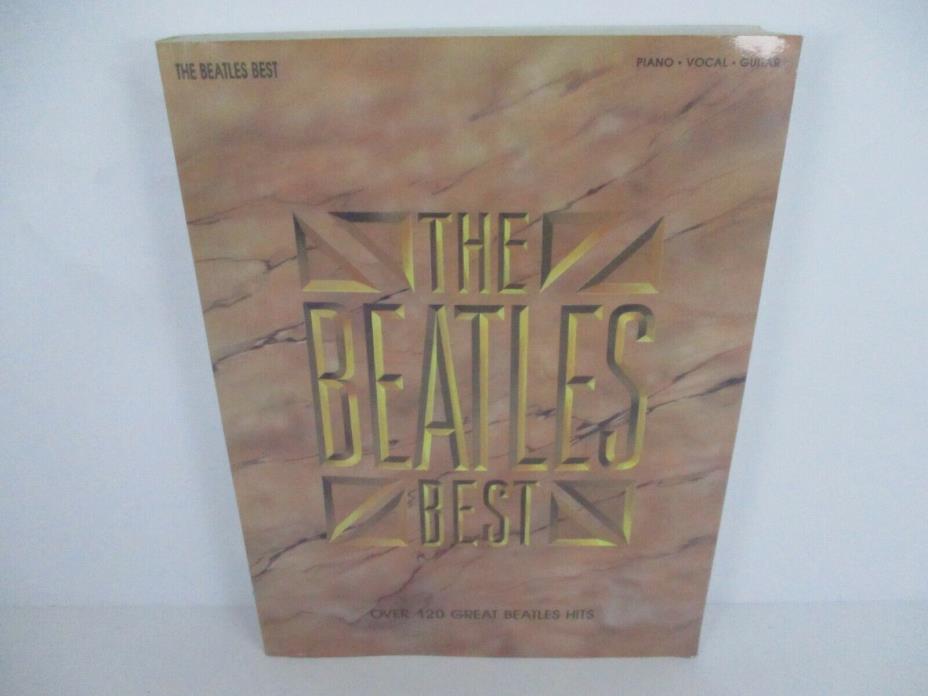 THE BEATLES Best Music Book Easy Piano Vocal Guitar Chords and Words - 120 songs