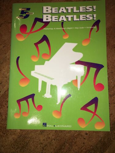 Beatles! Beatles!, Five-Finger Piano Easy Piano Song Book