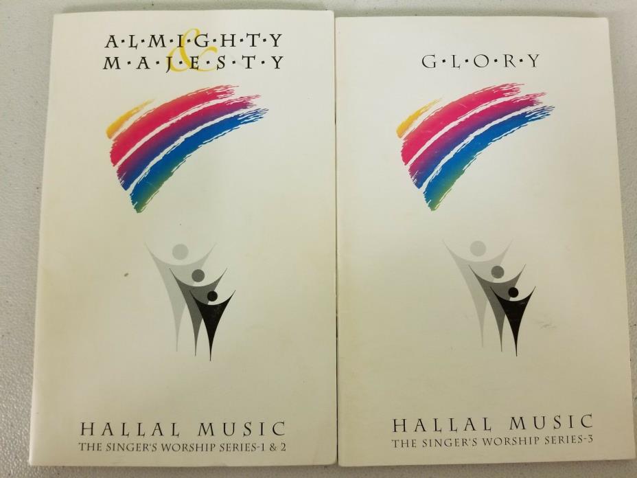 Hallal Music Singers Workshop Worship Series 1&2, 3 (2 bks) VG 190206