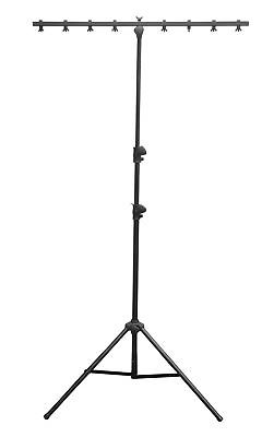 CHAUVET DJ CH06 Lightweight Lighting Stand w/T-Bar 50lb Capacity FAST SHIP