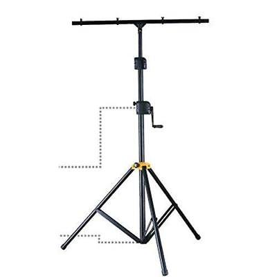 Hercules LS700B Crank Up Lighting Stand Simple Adjustment Steel T-Bar Tubing