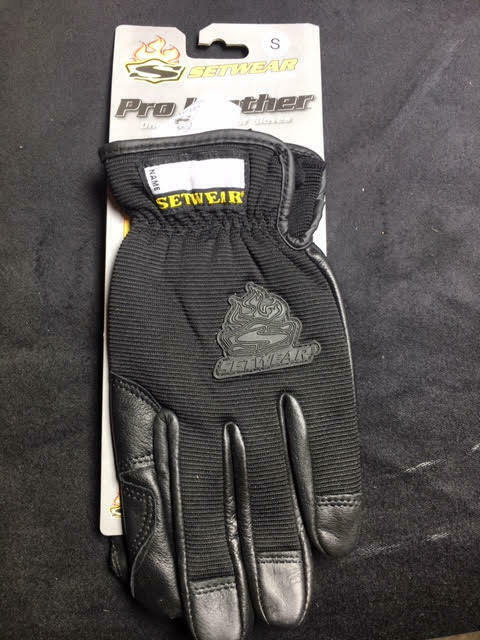 Setwear Set Wear Pro Leather Glove Black Gloves Size Small