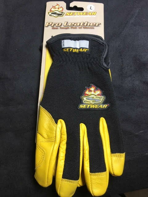 Setwear Set Wear Pro Leather One Tough Glove TAN Gloves Size L
