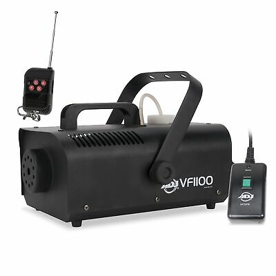 American DJ VF1100 1000W 1 Liter Medium Size Mobile Smoke Fog Machine w/ Remotes