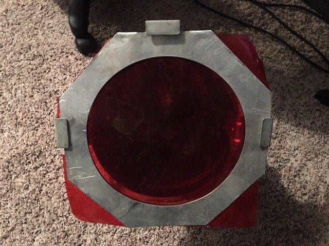 Par 64 Chrome can with bulb,gel frame and gel