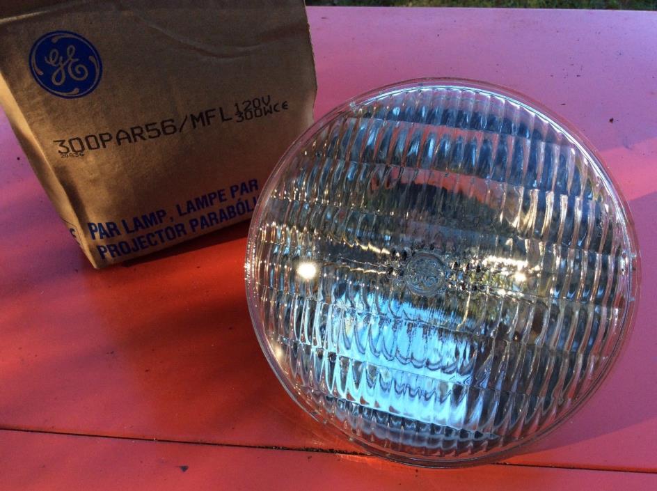 1000 PAR56/MFL  1000 w  120V NEW GE LIGHT BULB!