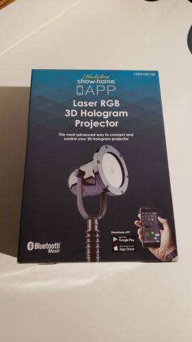 Holiday Show Home App Laser Rgb 3d Hologram Projector Model W10I0091