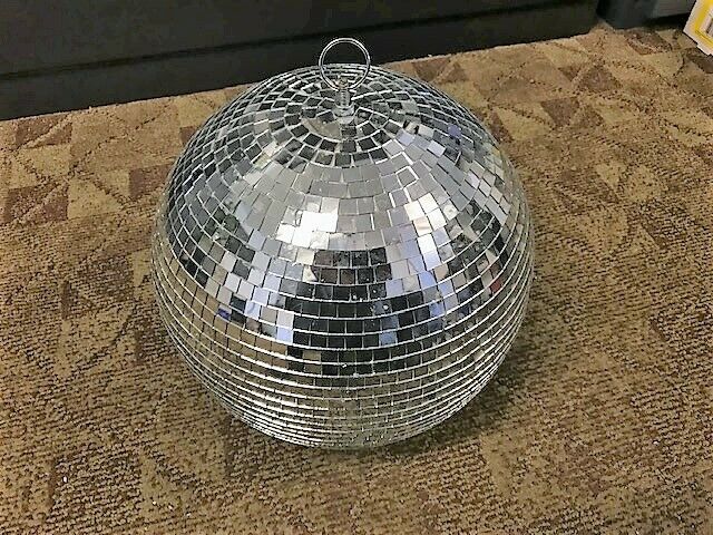 DISCO BALL 11 INCH DIAMETER - IN EXCELLENT CONDITION!