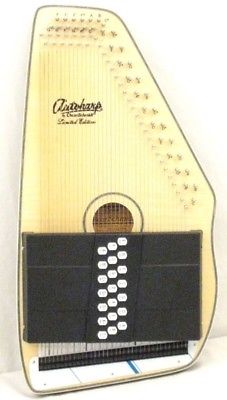 Oscar Schmidt Model OS11021FN Flame Top Natural 21 Chord Autoharp