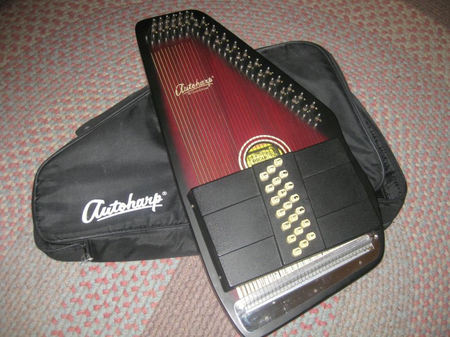 Autoharp Oscar Schmidt 21 Chord OS21C READY TO PLAY with Gig Bag