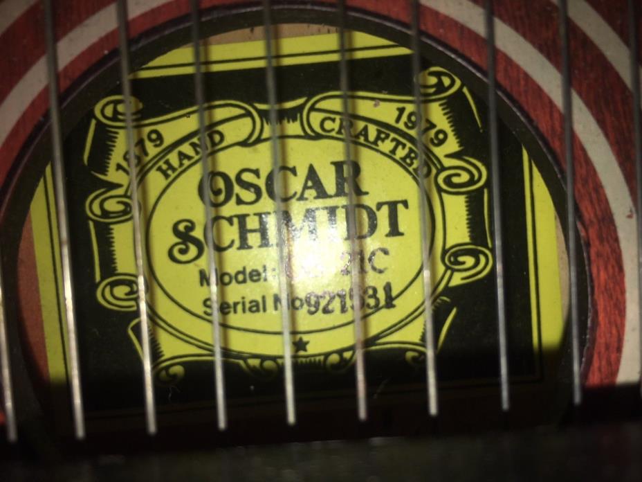 Beautiful Oscar Schmidt OS21C 21 Chord Autoharp w/ Original Case