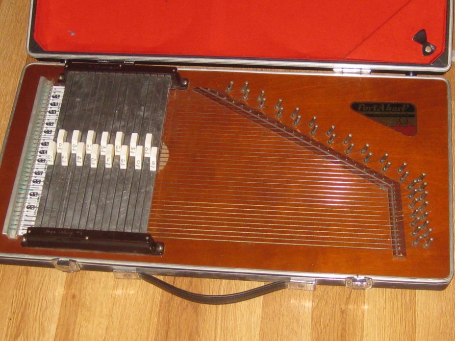 Autoharp Chromaharp Portaharp 15 Chord Rhythm Band Table Top  READY TO PLAY