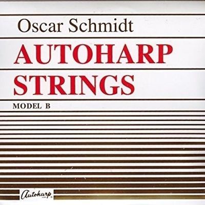 Oscar Schmidt Model ASB Stainless Steel Autoharp String Set fits 12 or 15 Bar