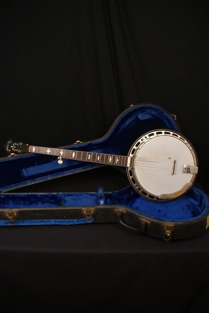 1930 GIBSON TB-1 5 string conversion banjo with Huber Tone Ring + Speed Neck