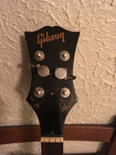 Original Gibson Early 50's Late 40's Rb-100 5-String Banjo Neck Hopper D Tuners
