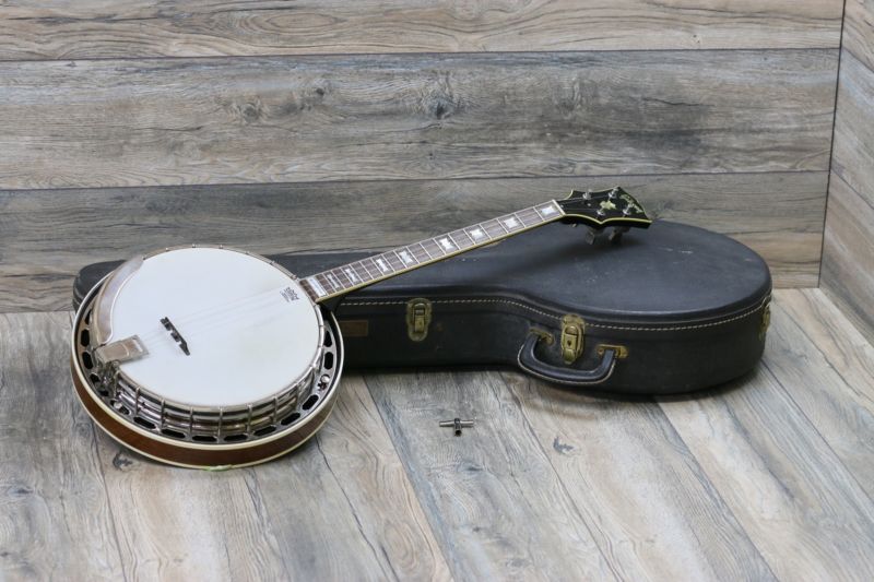 Great Condition! Gibson TB-250 Banjo 1960's Mastertone 4 String + OHSC