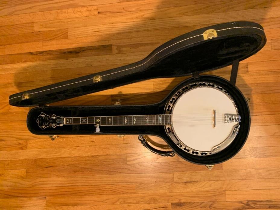 Stelling banjo Staghorn #6 Alan Munde fancy walnut