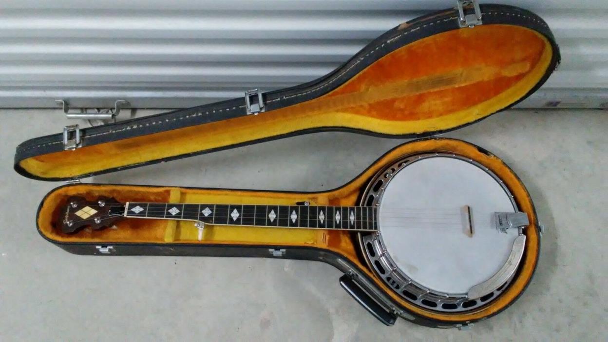 Epiphone EB-99 5 string Banjo Japan Made Vintage 1970s w/ Original Case