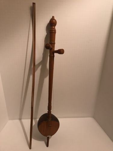 2 String Coconut Violin Bowed  Music Instrument