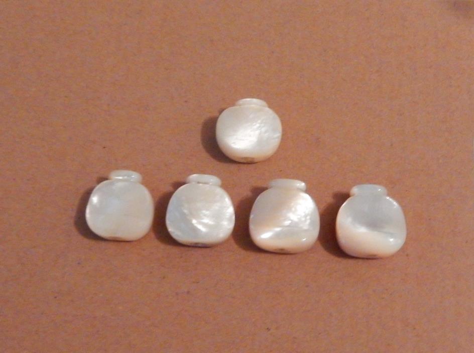 Mother of Pearl Tuner Buttons - Full Set of Five (5), Fit Gibson or VEGA Banjo