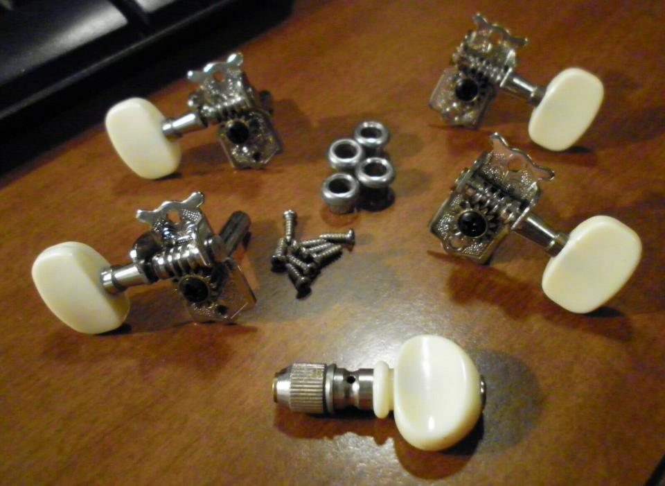Banjo Tuning Pegs Tuners 5th String Parts Project Luthier