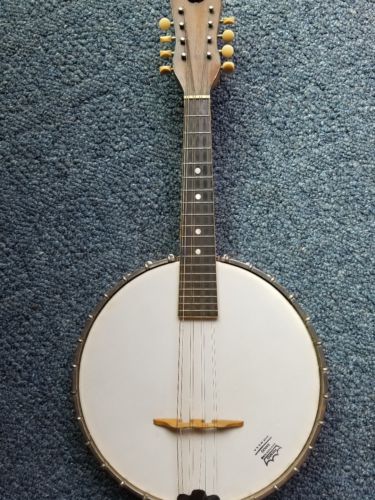 Antique Vega Fairbanks Whyte Laydie Style L Mandolin Banjo w/Case - 1920s?