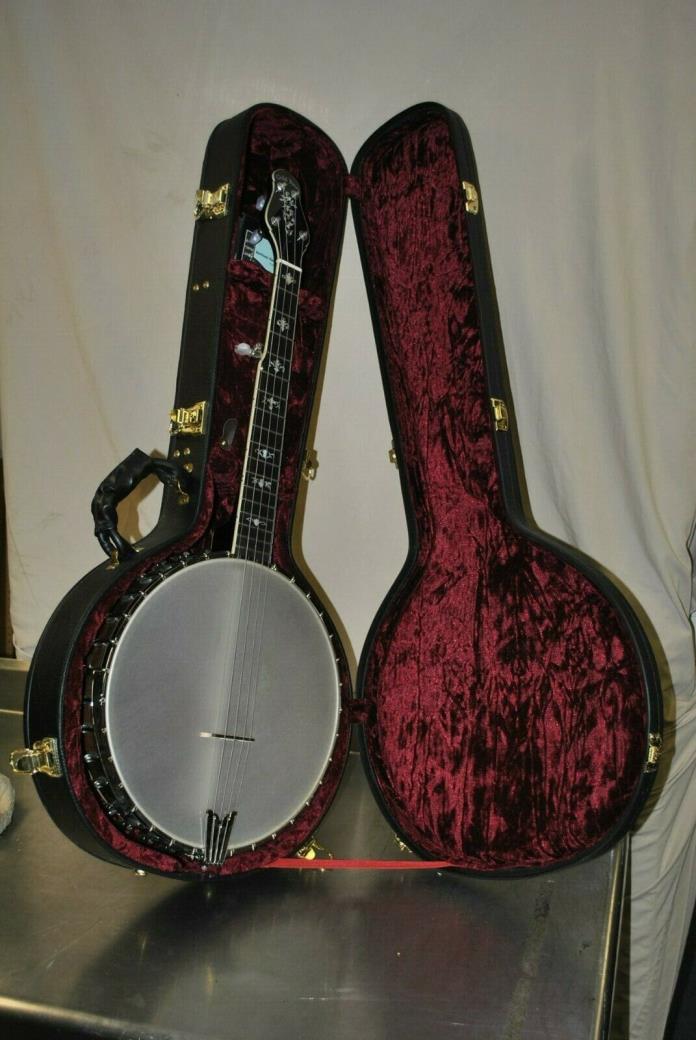 GOLD TONE 5-STRING OPEN BACK CELLO BANJO w/ DELUXE HARDSHELL CASE ~ CEB-5