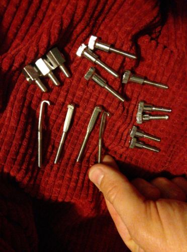 15 piece BANJO PARTS LOT NEW SCREWS NUTS J HOOKS FREE USA SHIPPING