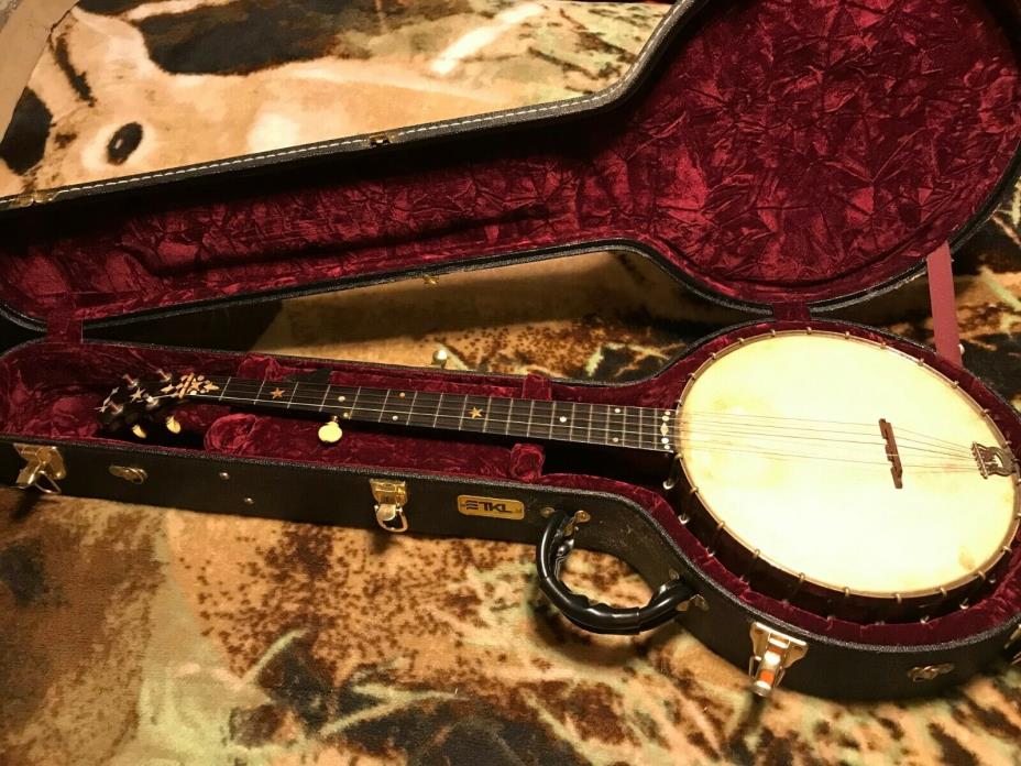 SS Stewart Universal favorite open back banjo late 1800s