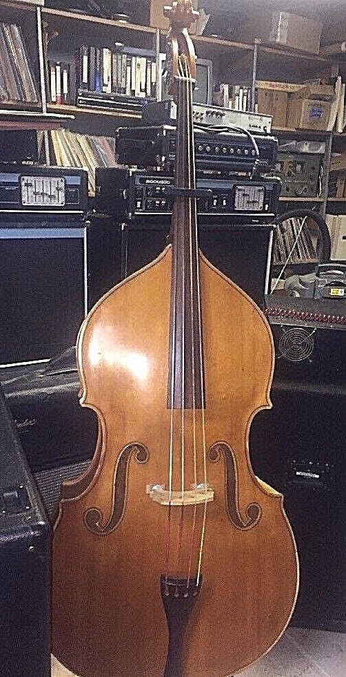 1939 Blonde Kay S-9 Upright Bass With Stand & Bag