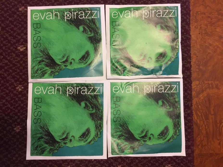 Set of Evah Pirazzi Double Bass Strings 3/4 size medium