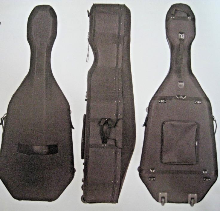 CORE CC4100 DOUBLE BASS CASE WITH WHEELS - best price
