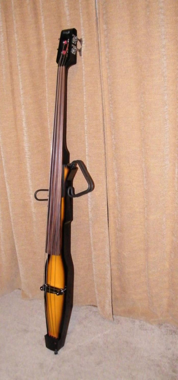 Stagg Deluxe Electric Double Bass - Violin Brown  - Plays Great - Blem See Notes