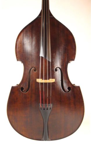 Upton Fully Carved Upright Double Bass w/removable Neck & C-Extension