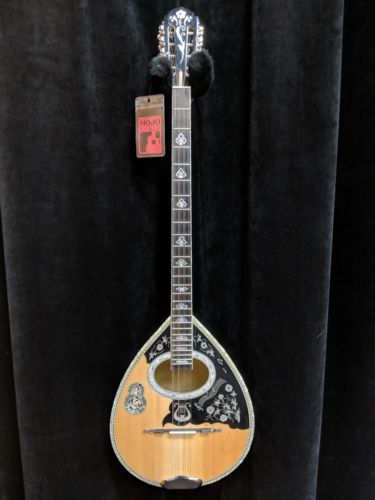 Greek Bouzouki (Four Course) by Dimitris Zaxarias with Case. Rare and Beautiful!