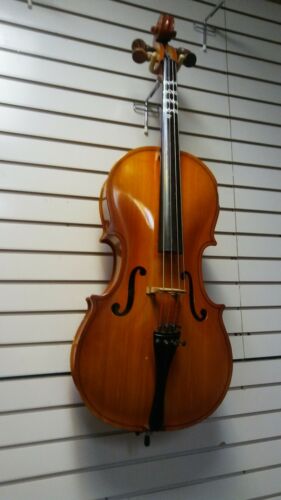 ENGELHARDT 1/2 CELLO  MADE IN USA SPRUCE TOP MAPLE BACK NECK AND SIDES lot 417